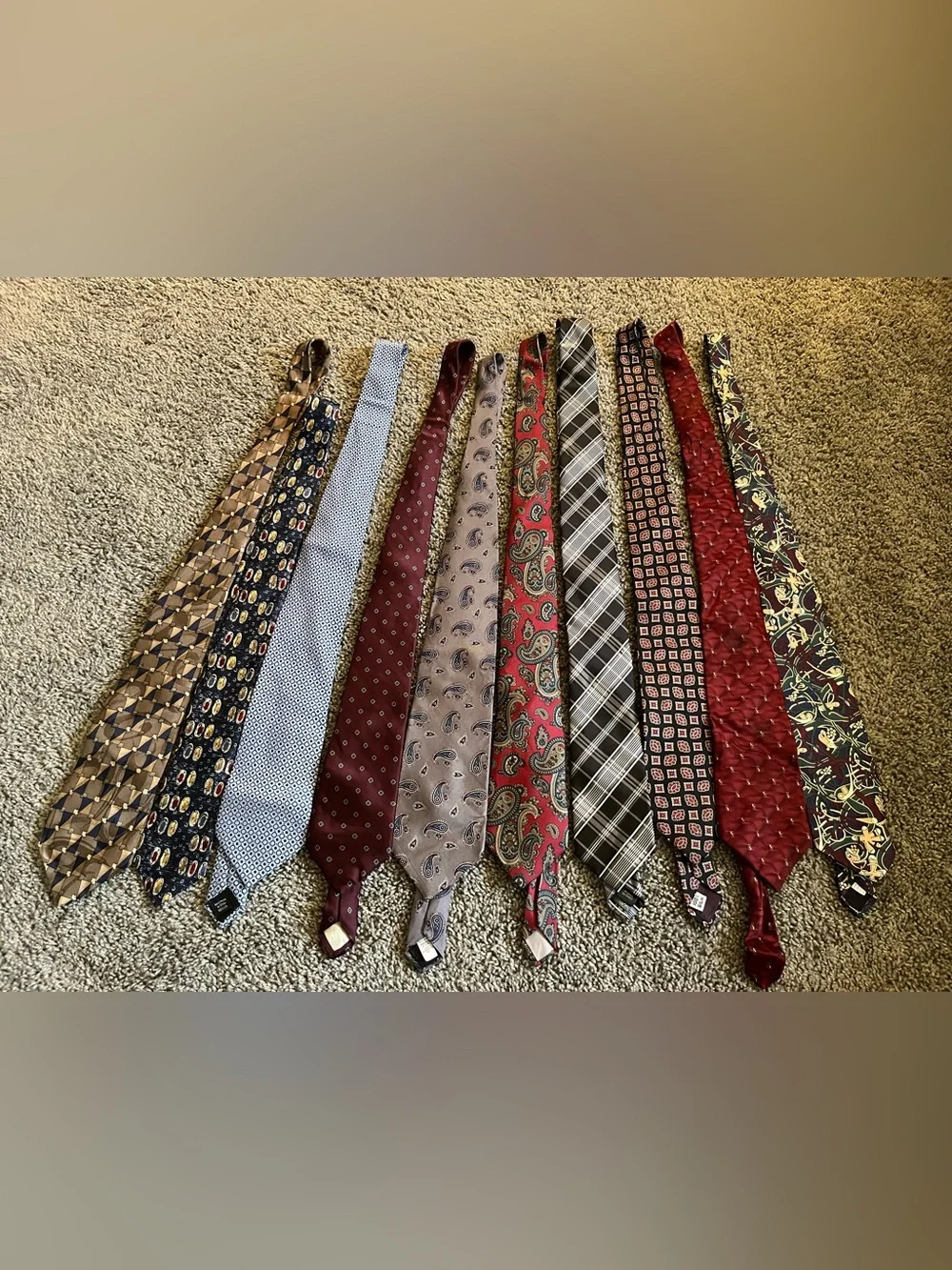 34 Tie Lot Multiple Brands/Vintage